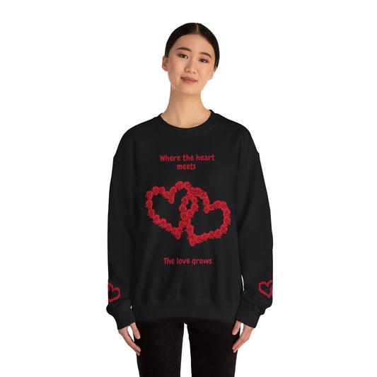 Heart Meeting Unisex Sweatshirt